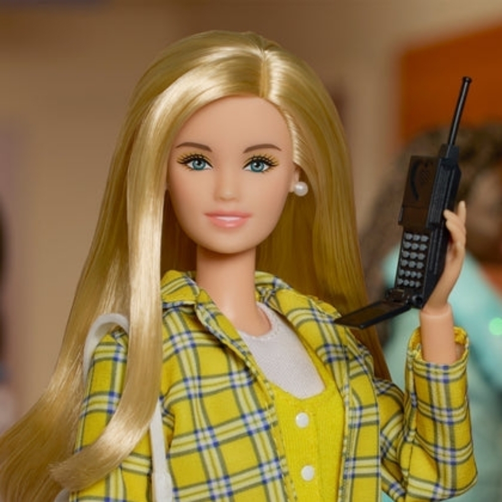 NFRB Clueless Cher Barbie Doll Yellow Plaid Outfit Mattel NIB NWT - Picture 13 of 15